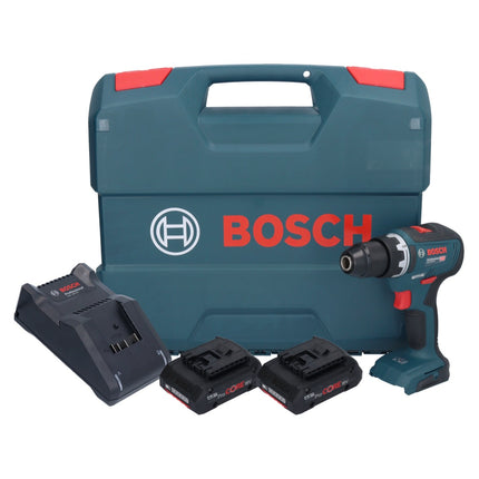 Bosch GSR 18V-55 Professional Perceuse-visseuse sans fil 18 V 55 Nm Brushless + 2x batterie ProCORE 4,0 Ah + chargeur + L-Case