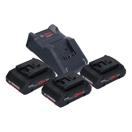 Bosch GSR 18V-55 Professional Perceuse-visseuse sans fil 18 V 55 Nm Brushless ( 0615A5002P ) + 3x batterie ProCORE 4,0 Ah + chargeur + L-Case