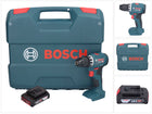 Bosch GSR 18V-45 Professional Perceuse-visseuse sans fil 18 V 45 Nm Brushless + 1x batterie 2,0 Ah + L-Case - sans chargeur