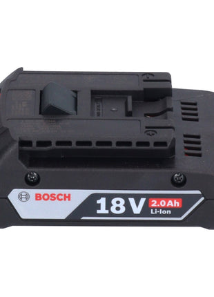 Bosch GSR 18V-45 Professional Perceuse-visseuse sans fil 18 V 45 Nm Brushless + 1x batterie 2,0 Ah + L-Case - sans chargeur