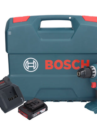 Bosch GSR 18V-45 Professional Perceuse-visseuse sans fil 18 V 45 Nm Brushless + 1x batterie 2,0 Ah + chargeur + L-Case