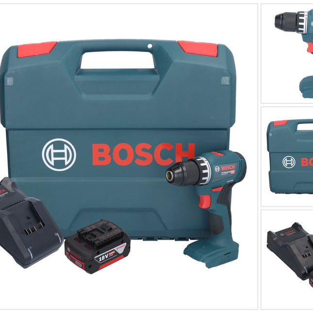 Bosch GSR 18V-45 Professional perceuse-visseuse sans fil 18 V 45 Nm sans balais + 1x batterie 5,0 Ah + chargeur + mallette en L