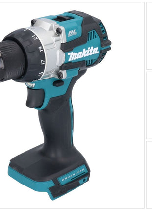 Makita DHP 489 Z Perceuse-visseuse à percussion sans fil 18 V 73 Nm Brushless Solo - sans batterie, sans chargeur