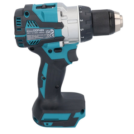Makita DDF 489 Z Perceuse-visseuse sans fil 18 V 73 Nm Brushless Solo - sans batterie, sans chargeur