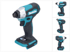 Makita DTD 157 Z Visseuse à choc sans fil 18 V 140 Nm 1/4'' Brushless Solo - sans batterie, sans chargeur