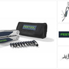 Festool MT-FT1 Multitool 20 in 1 ( 577934 ) Pince / Coupe-fil / Lime / Tournevis / Ouvre-boîte / Décapsuleur / Sge / Brise-verre / Jeu d'embouts de RICHARTZ