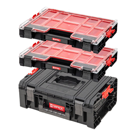 Qbrick System Boîte à outils Set PRO Technician Case 2.0 450 x 332 x 171 mm 12 l IP54 + 2x PRO 200 Organizer 452 x 358 x 79 mm 6 l IP54