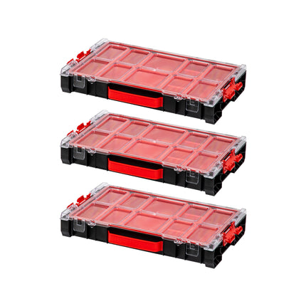 Qbrick System 3x PRO 100 Organizer 452 x 296 x 79 mm 5 l empilable IP54