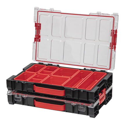 Qbrick System 3x PRO 100 Organizer 452 x 296 x 79 mm 5 l empilable IP54
