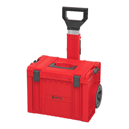 Qbrick System PRO RED ULTRA HD chariot à outils ensemble 3 en 1 tiroir 3 boîte à outils 2.0 expert + mallette technologique PRO 2.0 + chariot PRO 2.0