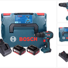 Bosch GSB 18V-55 Professional Perceuse-visseuse à percussion sans fil 18 V 55 Nm Brushless ( 06019H5300 ) + 2x batterie 4,0 Ah + chargeur + L-Boxx