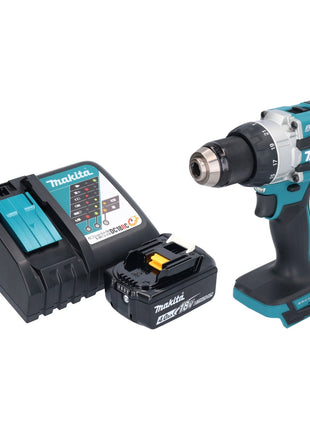 Makita DHP 489 RM1 Perceuse-visseuse à percussion sans fil 18 V 73 Nm Brushless + 1x batterie 4,0 Ah + chargeur