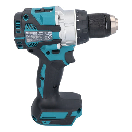 Makita DHP 489 T1 Perceuse-visseuse à percussion sans fil 18 V 73 Nm Brushless + 1x batterie 5,0 Ah - sans chargeur