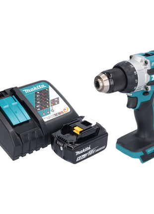 Makita DHP 489 RT1 akumulatorowa wiertarko-wkrętarka udarowa 18 V 73 Nm bezszczotkowa + 1x akumulator 5,0 Ah + ładowarka