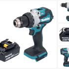 Makita DHP 489 G1 Perceuse-visseuse à percussion sans fil 18 V 73 Nm Brushless + 1x batterie 6,0 Ah - sans chargeur