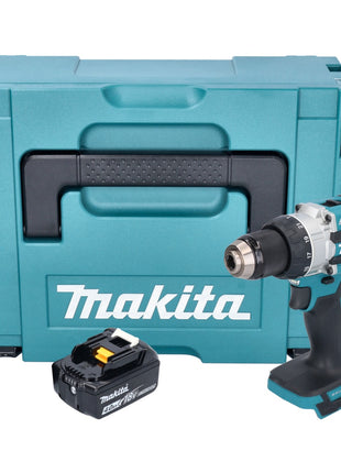 Taladro percutor inalámbrico Makita DHP 489 M1J 18 V 73 Nm sin escobillas + 1x batería 4,0 Ah + Makpac - sin cargador