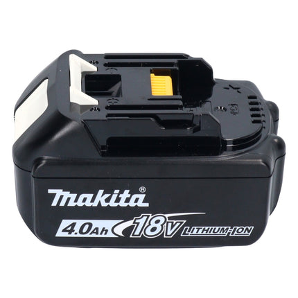 Makita DHP 489 M1J Perceuse-visseuse à percussion sans fil 18 V 73 Nm Brushless + 1x batterie 4,0 Ah + Makpac - sans chargeur