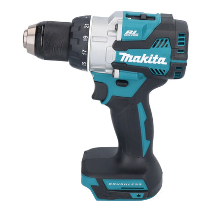 Makita DHP 489 RM1J Perceuse-visseuse à percussion sans fil 18 V 73 Nm Brushless + 1x batterie 4,0 Ah + chargeur + Makpac
