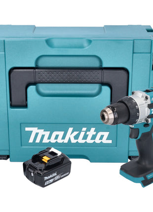 Taladro percutor inalámbrico Makita DHP 489 T1J 18 V 73 Nm sin escobillas + 1x batería 5,0 Ah + Makpac - sin cargador