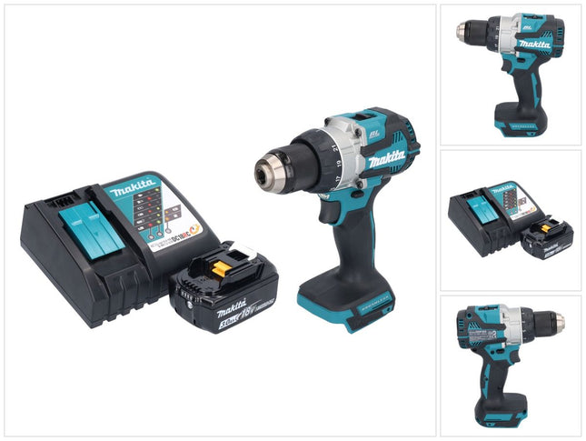 Makita DDF 489 RF1 Perceuse-visseuse sans fil 18 V 73 Nm Brushless + 1x batterie 3,0 Ah + chargeur