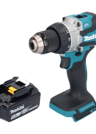 Makita DDF 489 T1 Perceuse-visseuse sans fil 18 V 73 Nm Brushless + 1x batterie 5,0 Ah - sans chargeur