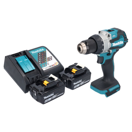 Makita DDF 489 RG Perceuse-visseuse sans fil 18 V 73 Nm Brushless + 2x batterie 6,0 Ah + chargeur