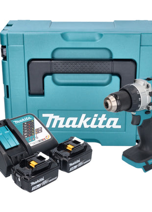 Makita DDF 489 RFJ perceuse/visseuse sans fil 18 V 73 Nm Brushless + 2x batterie 3,0 Ah + chargeur + Makpac