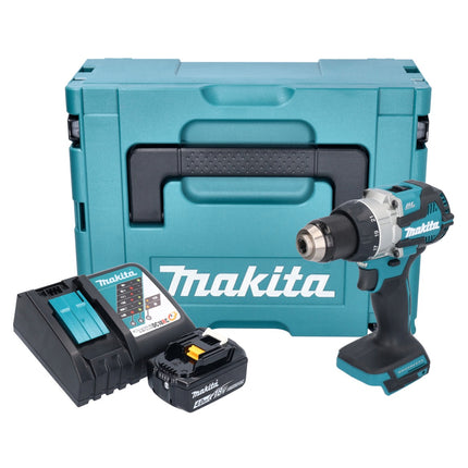 Makita DDF 489 RM1J Perceuse-visseuse sans fil 18 V 73 Nm Brushless + 1x batterie 4,0 Ah + chargeur + Makpac