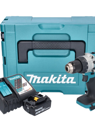 Makita DDF 489 RT1J taladro atornillador inalámbrico 18 V 73 Nm sin escobillas + 1x batería 5,0 Ah + cargador + Makpac