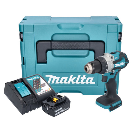 Makita DDF 489 RG1J Perceuse-visseuse sans fil 18 V 73 Nm Brushless + 1x batterie 6,0 Ah + chargeur + Makpac