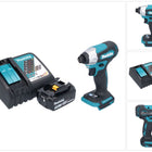Makita DTD 157 RF1 Clé à choc sans fil 18 V 140 Nm 1/4'' Brushless + 1x batterie 3,0 Ah + chargeur