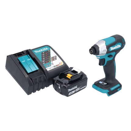 Makita DTD 157 RF1 Clé à choc sans fil 18 V 140 Nm 1/4'' Brushless + 1x batterie 3,0 Ah + chargeur