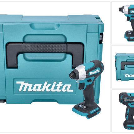 Makita DTD 157 ZJ Clé à choc sans fil 18 V 140 Nm 1/4'' Brushless + Makpac - sans batterie, sans chargeur