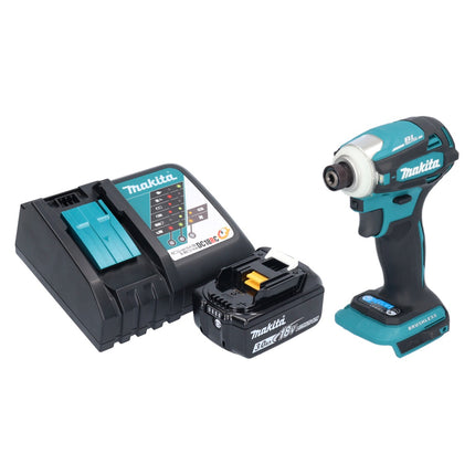 Makita DTD 172 RF1 Clé à choc sans fil 18 V 180 Nm 1/4'' Brushless + 1x batterie 3,0 Ah + chargeur