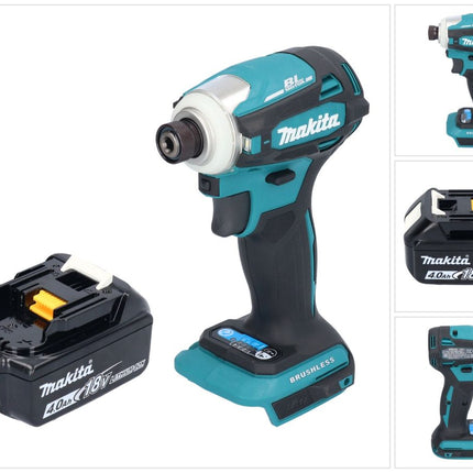 Makita DTD 172 M1 Clé à choc sans fil 18 V 180 Nm 1/4'' Brushless + 1x batterie 4,0 Ah - sans chargeur
