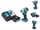 Makita DTD 172 RM1 Atornillador de impacto inalámbrico 18 V 180 Nm 1/4