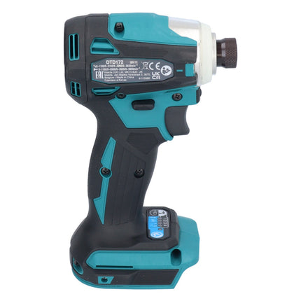 Makita DTD 172 RM Clé à choc sans fil 18 V 180 Nm 1/4'' Brushless + 2x batterie 4,0 Ah + chargeur