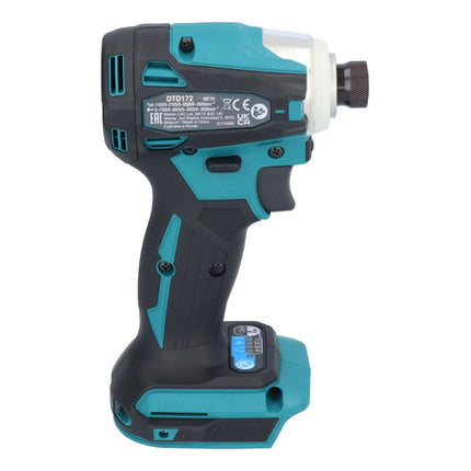 Makita DTD 172 G1 Clé à choc sans fil 18 V 180 Nm 1/4'' Brushless + 1x batterie 6,0 Ah - sans chargeur