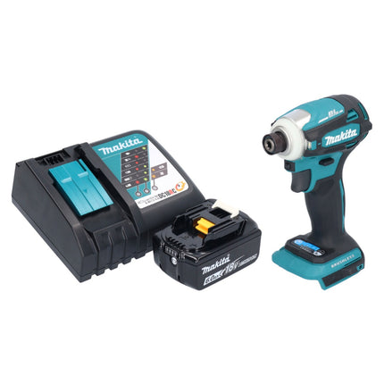 Makita DTD 172 RG1 Clé à choc sans fil 18 V 180 Nm 1/4'' Brushless + 1x batterie 6,0 Ah + chargeur