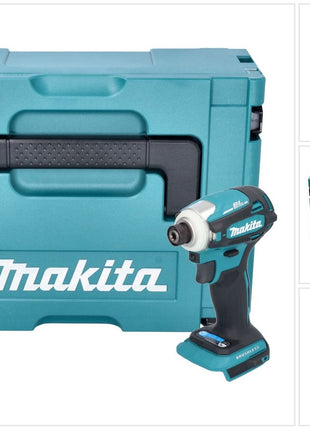 Makita DTD 172 ZJ Clé à choc sans fil 18 V 180 Nm 1/4'' Brushless + Makpac - sans batterie, sans chargeur