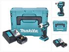 Makita DTD 172 RM1J Atornillador de impacto inalámbrico 18 V 180 Nm 1/4