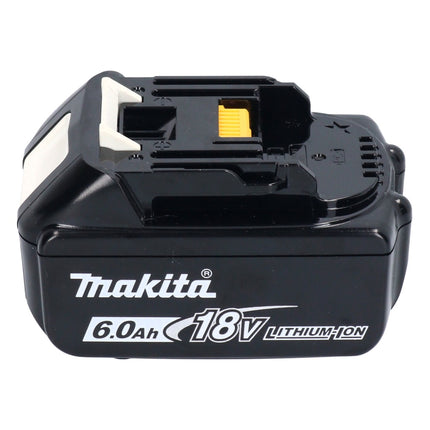 Makita DTD 172 G1J Clé à choc sans fil 18 V 180 Nm 1/4'' Brushless + 1x batterie 6,0 Ah + Makpac - sans chargeur