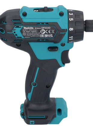 Makita DF 033 DZ Perceuse-visseuse sans fil 12 V max. 30 Nm 1/4'' Solo - sans batterie, sans chargeur