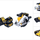 DeWalt DCS 565 M2 Scie circulaire portative sans fil 18 V 165 mm Brushless + 2x batterie 4,0 Ah + chargeur