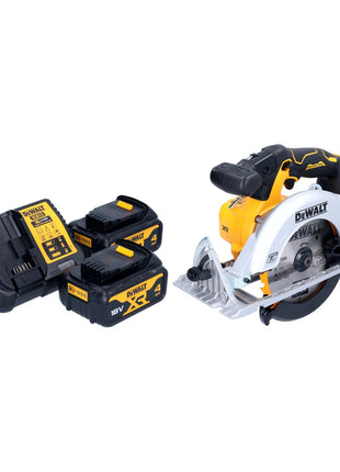 DeWalt DCS 565 M2 Akku Handkreissäge 18 V 165 mm Brushless + 2x Akku 4,0 Ah + Ladegerät