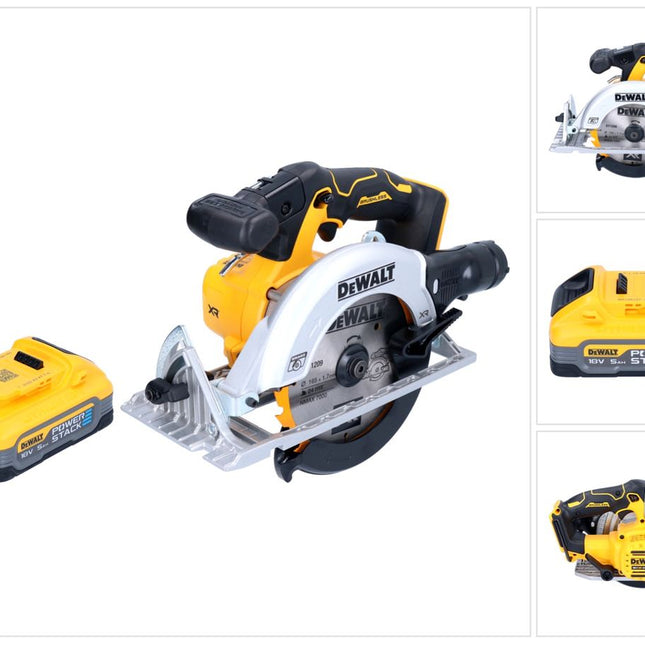 DeWalt DCS 565 N Scie circulaire 18 V 165 mm Brushless + 1x Powerstack batterie 5,0 Ah - sans chargeur