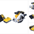 DeWalt DCS 565 H1 Scie circulaire manuelle sans fil 18 V 165 mm Brushless + 1x batterie Powerstack 5,0 Ah + chargeur