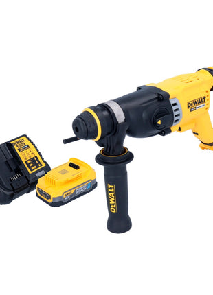 DeWalt DCH 263 E1 Marteau perforateur burineur sans fil 18 V 3 J SDS Plus Brushless + 1x Powerstack Batterie 1,7 Ah + Ladegert