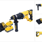 DeWalt DCH 263 E2 Marteau perforateur burineur sans fil 18 V 3 J SDS Plus Brushless + 2x Powerstack Batterie 1,7 Ah + Ladegert