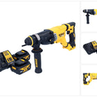 Marteau combiné à batterie DeWalt DCH 263 M2 18 V 3 J SDS Plus Brushless + 2x batteries 4,0 Ah + chargeur